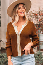 V-Neckline T-Shirt Cardigan for Stylish Comfort