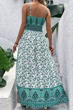 LuckeLadybug LLC Fit & Flare dress featuring a floral print and maxi dress style for summer occasions