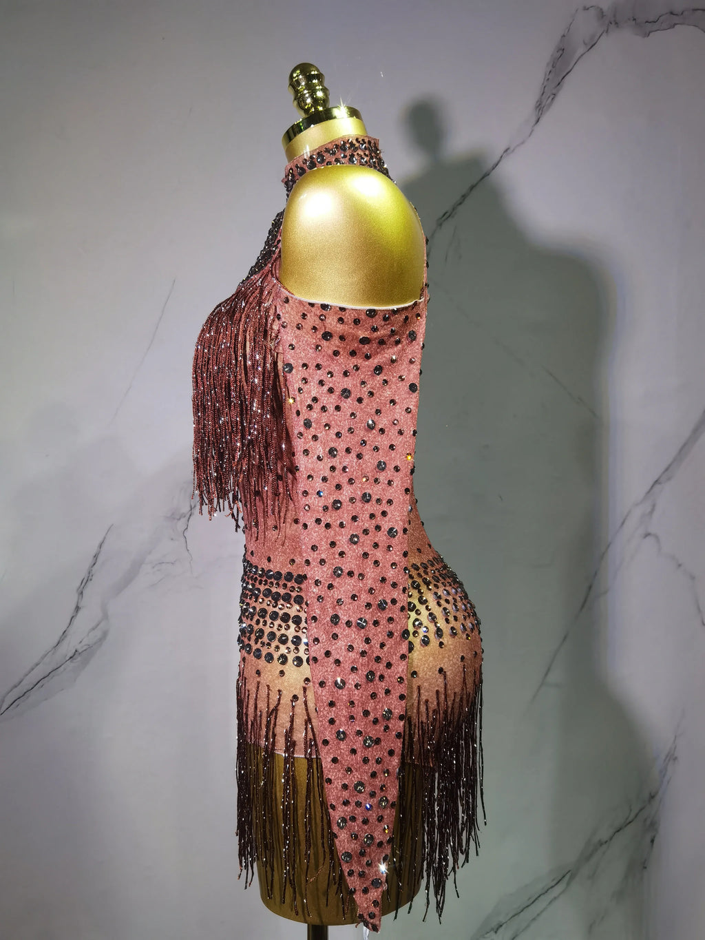 Rave Outfit with Fringe and Beading