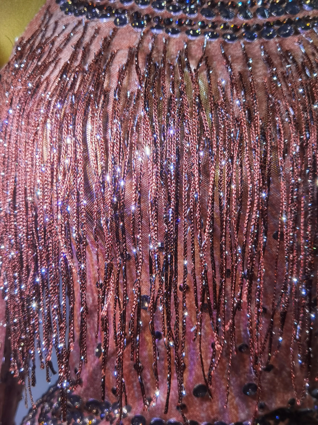 Rave Outfit with Fringe and Beading