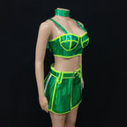 Holographic Outfit for Rave - Trendy Set