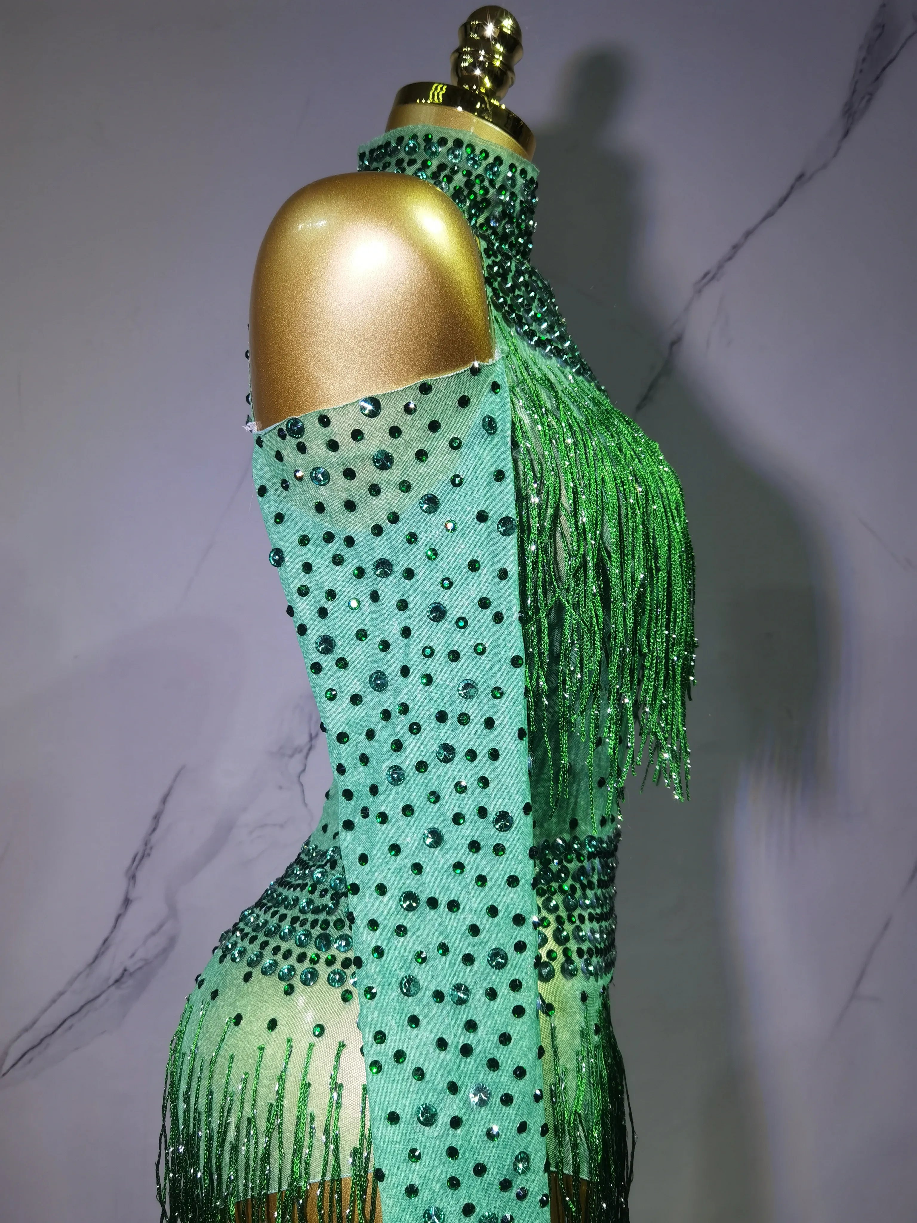 Rave Outfit with Fringe and Beading