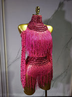 Rave Outfit with Fringe and Beading