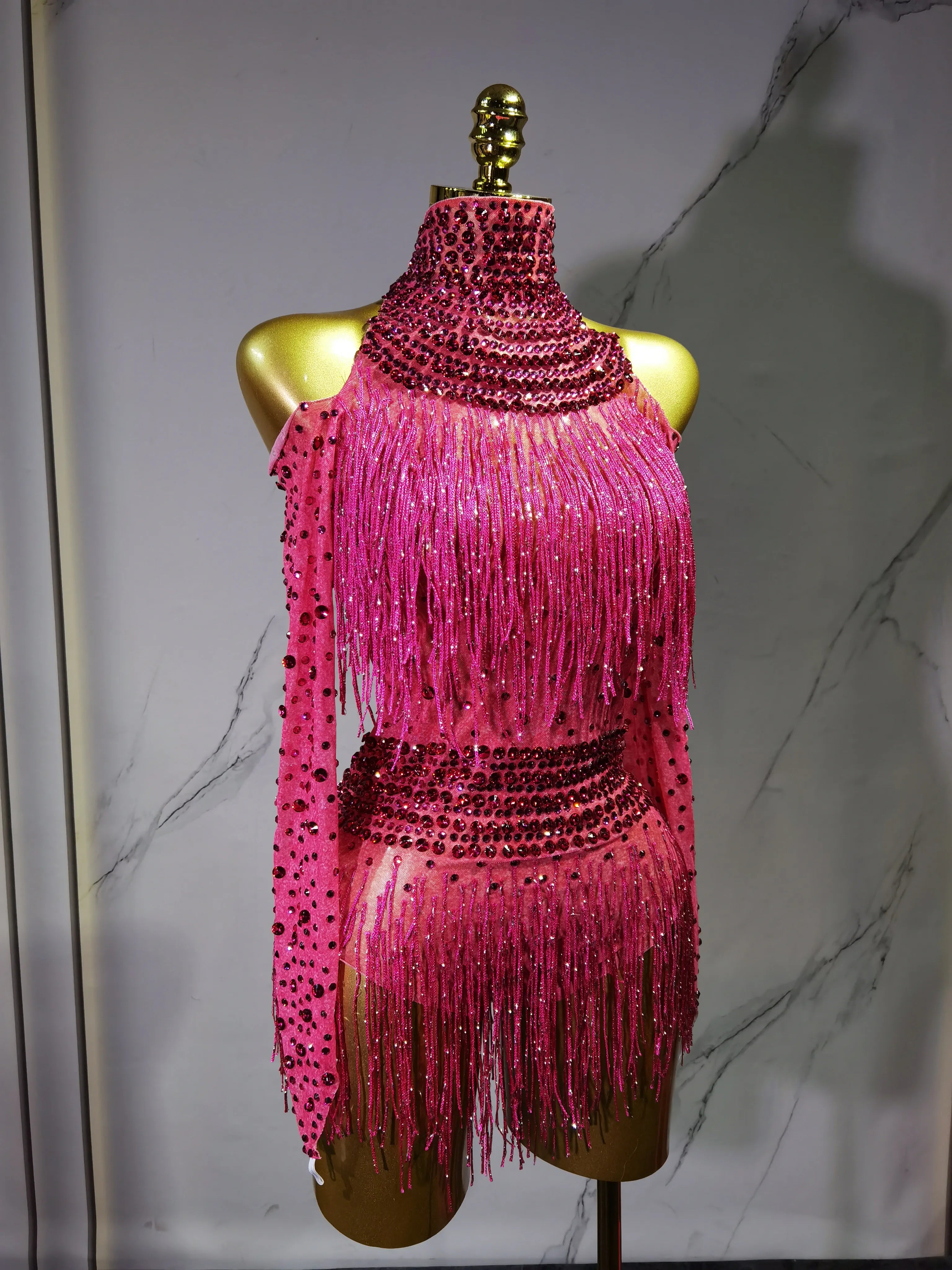 Rave Outfit with Fringe and Beading