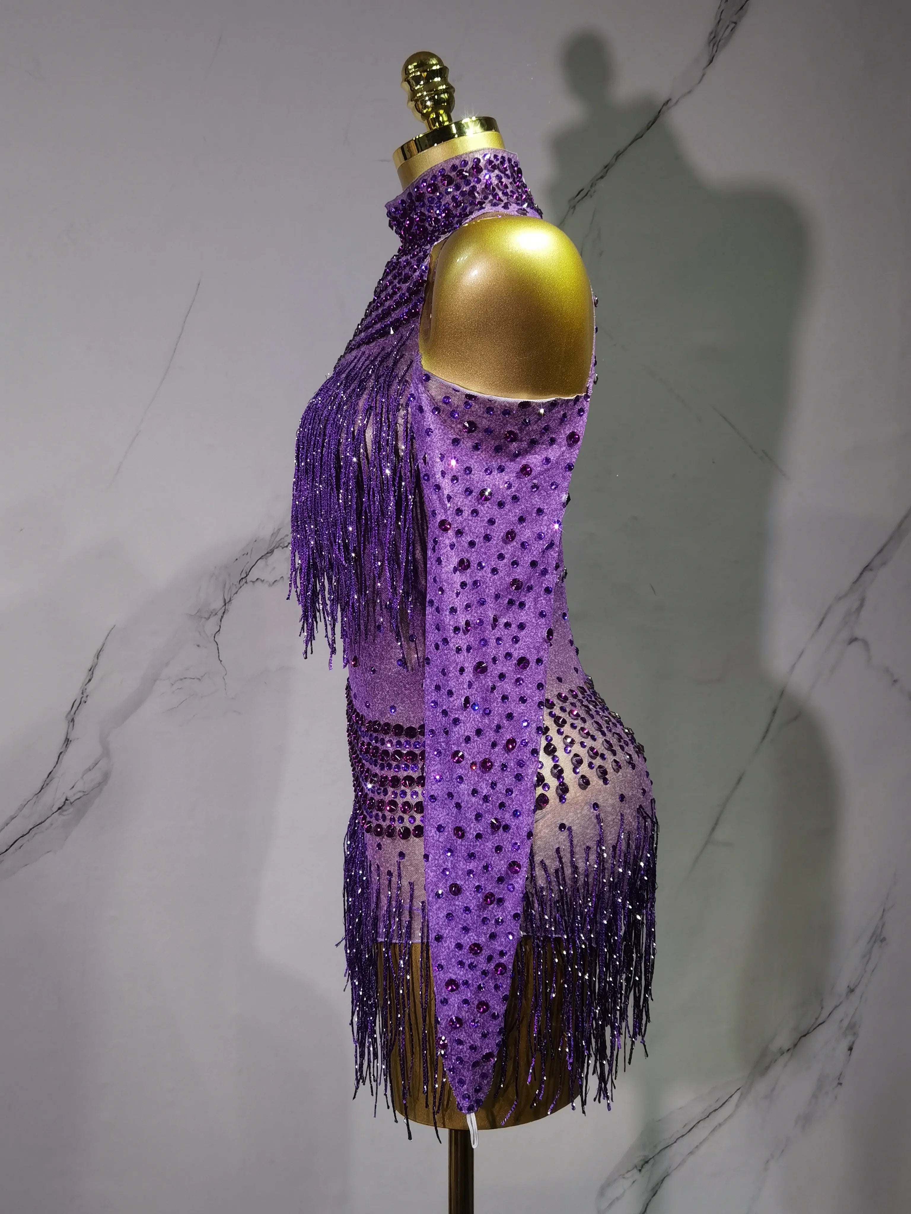 Rave Outfit with Fringe and Beading