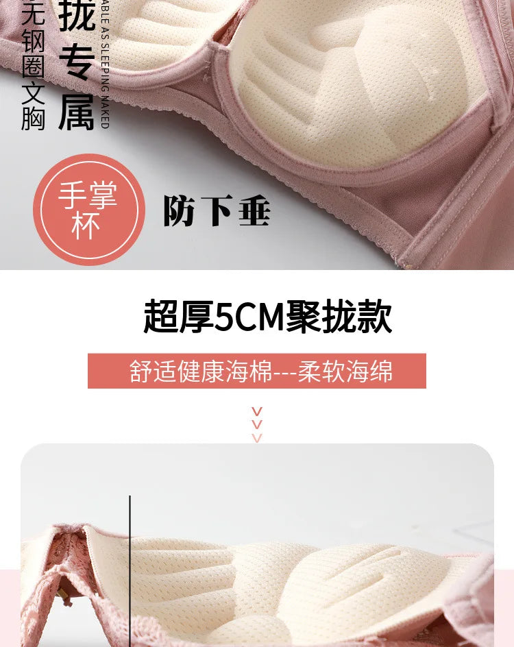 LuckeLadybug LLC push up bra with soft padding and lightweight design for comfortable support
