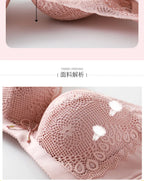 LuckeLadybug LLC Pink Lace Push Up Bra with Detailed Fabric Analysis and Design Features