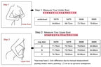 Measuring guide for push up bra sizes with underbust and upper bust measurements for accurate fitting