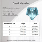 Iridescent Rave Shorts with Bow Detail