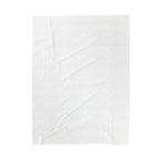 LuckeLadybug all over prints tropical palm print blanket in light subtle white design