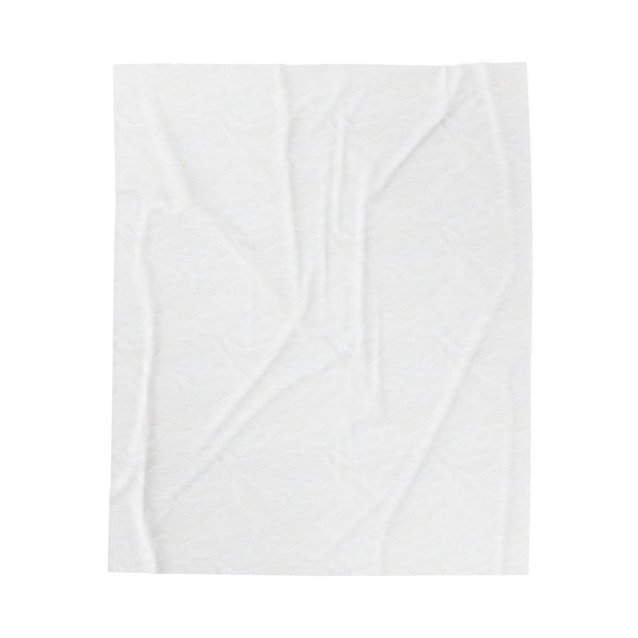 LuckeLadybug tropical palm print blanket in white with subtle palm leaf pattern all over print