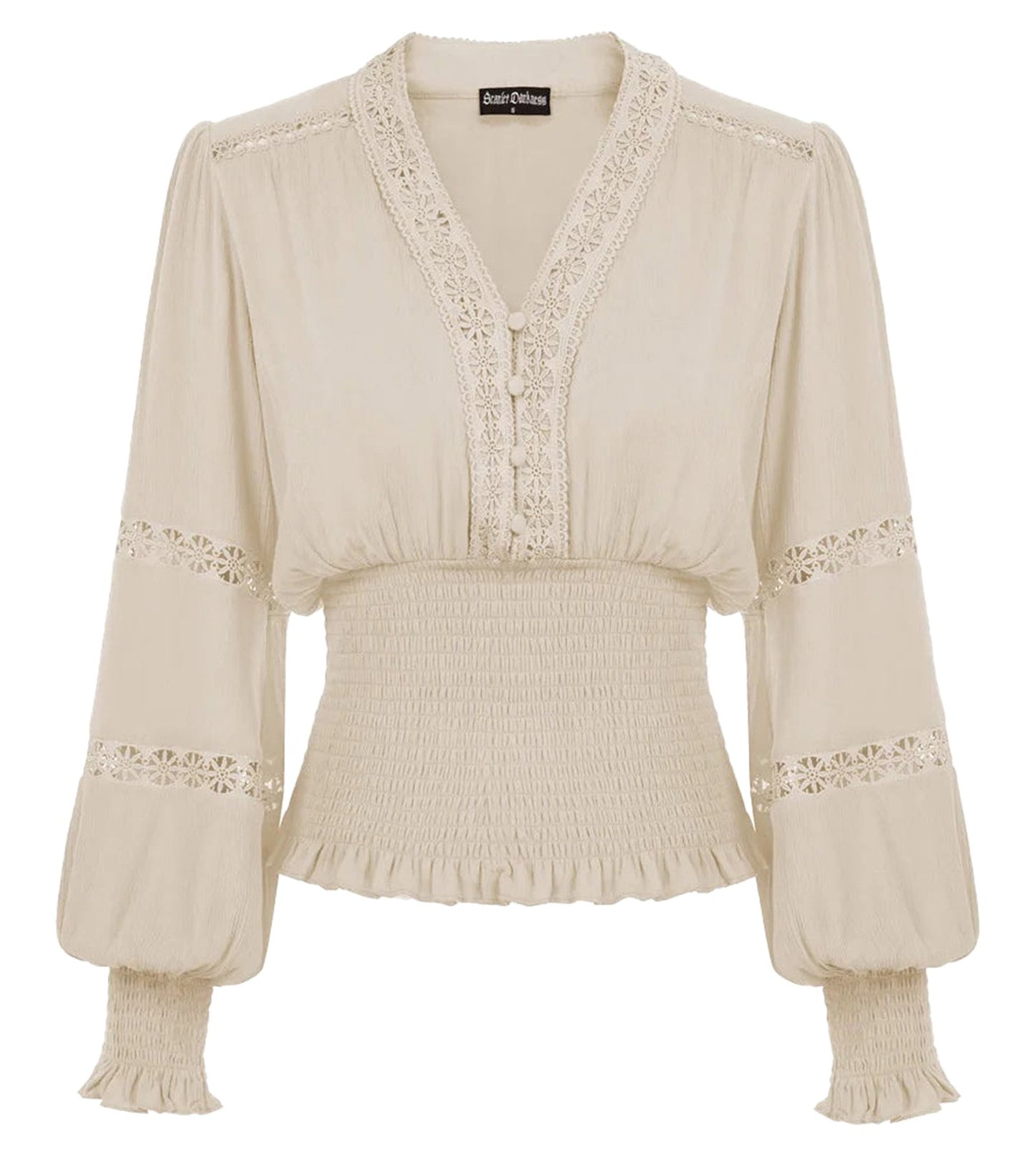 Vintage Renaissance Blouse For Women