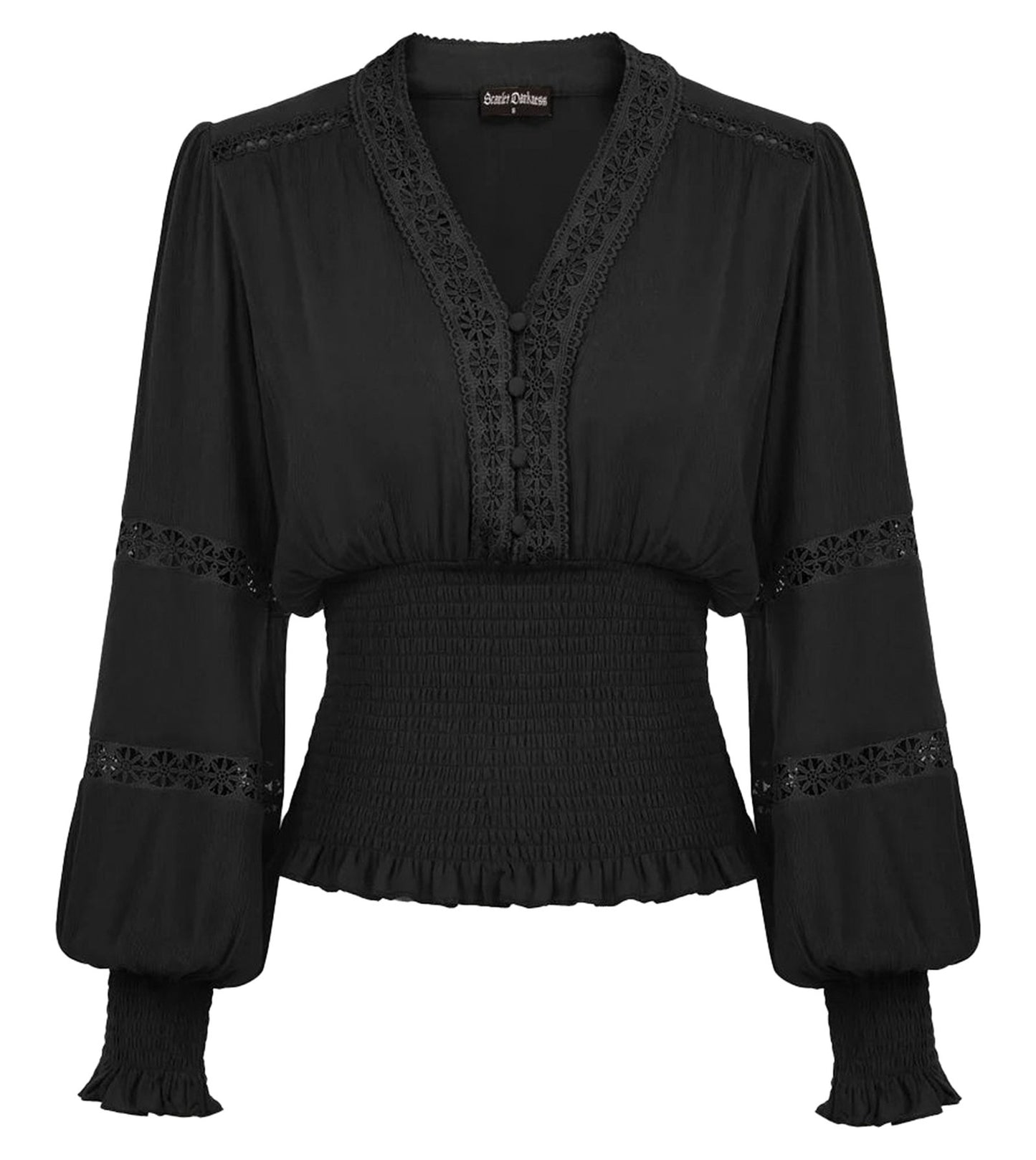 Vintage Renaissance Blouse For Women