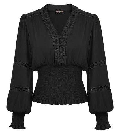 Vintage Renaissance Blouse For Women