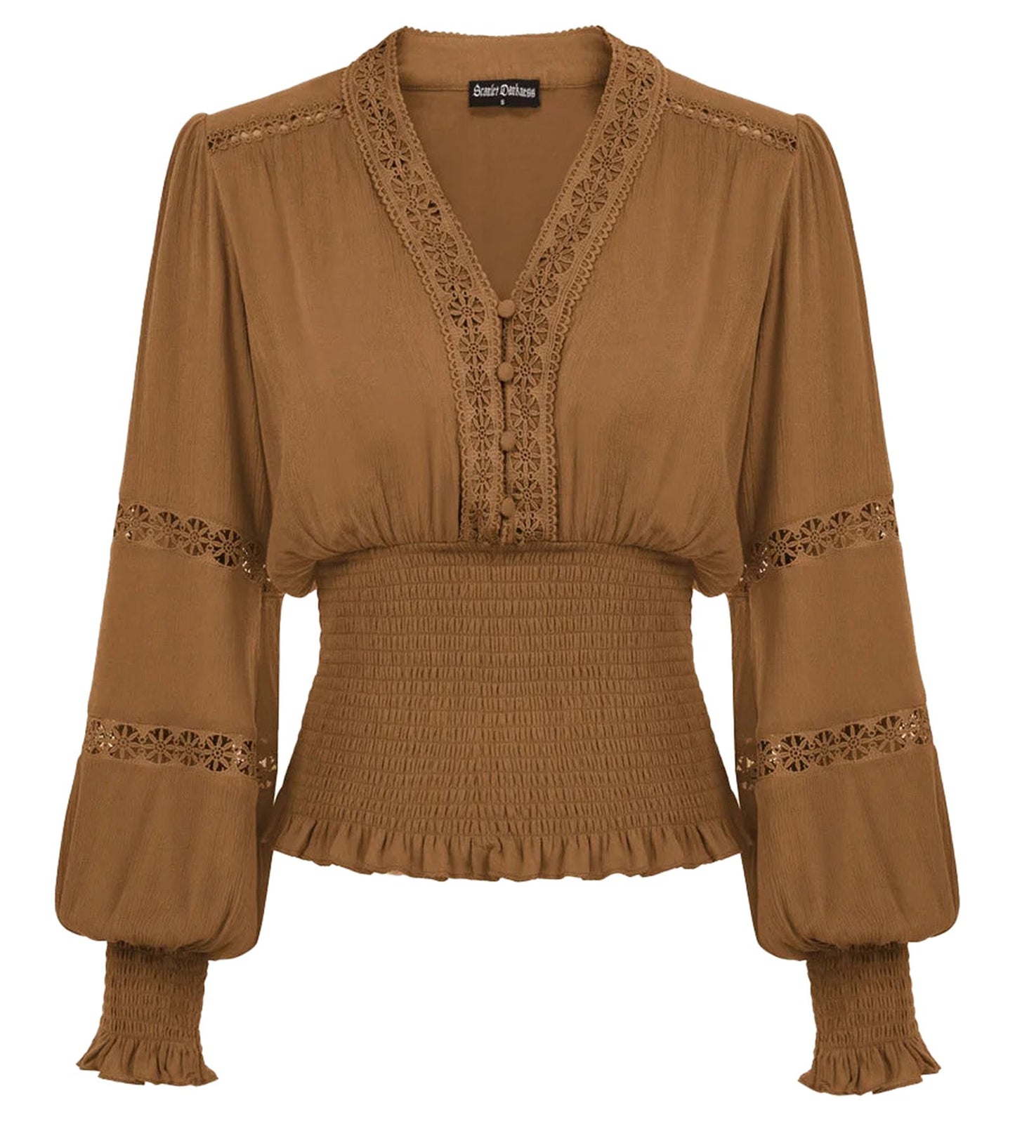 Vintage Renaissance Blouse For Women