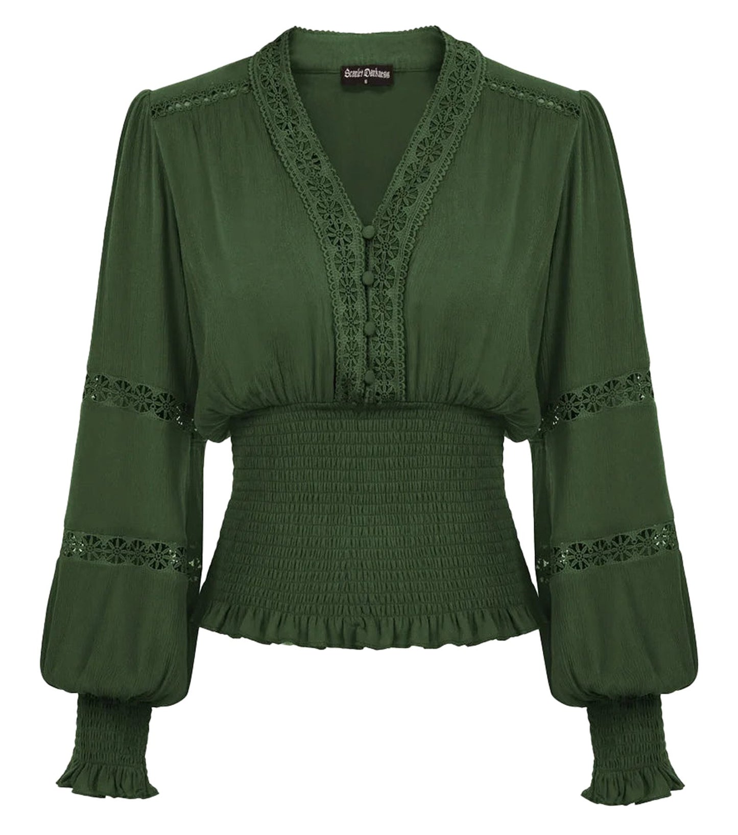 Vintage Renaissance Blouse For Women