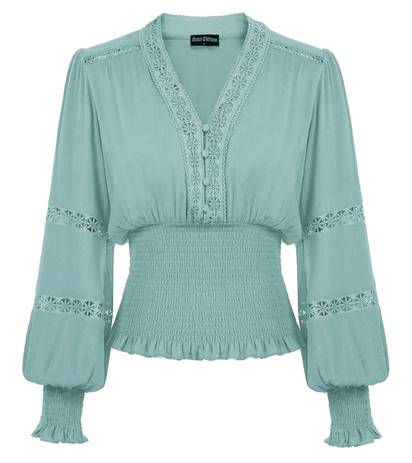 Vintage Renaissance Blouse For Women