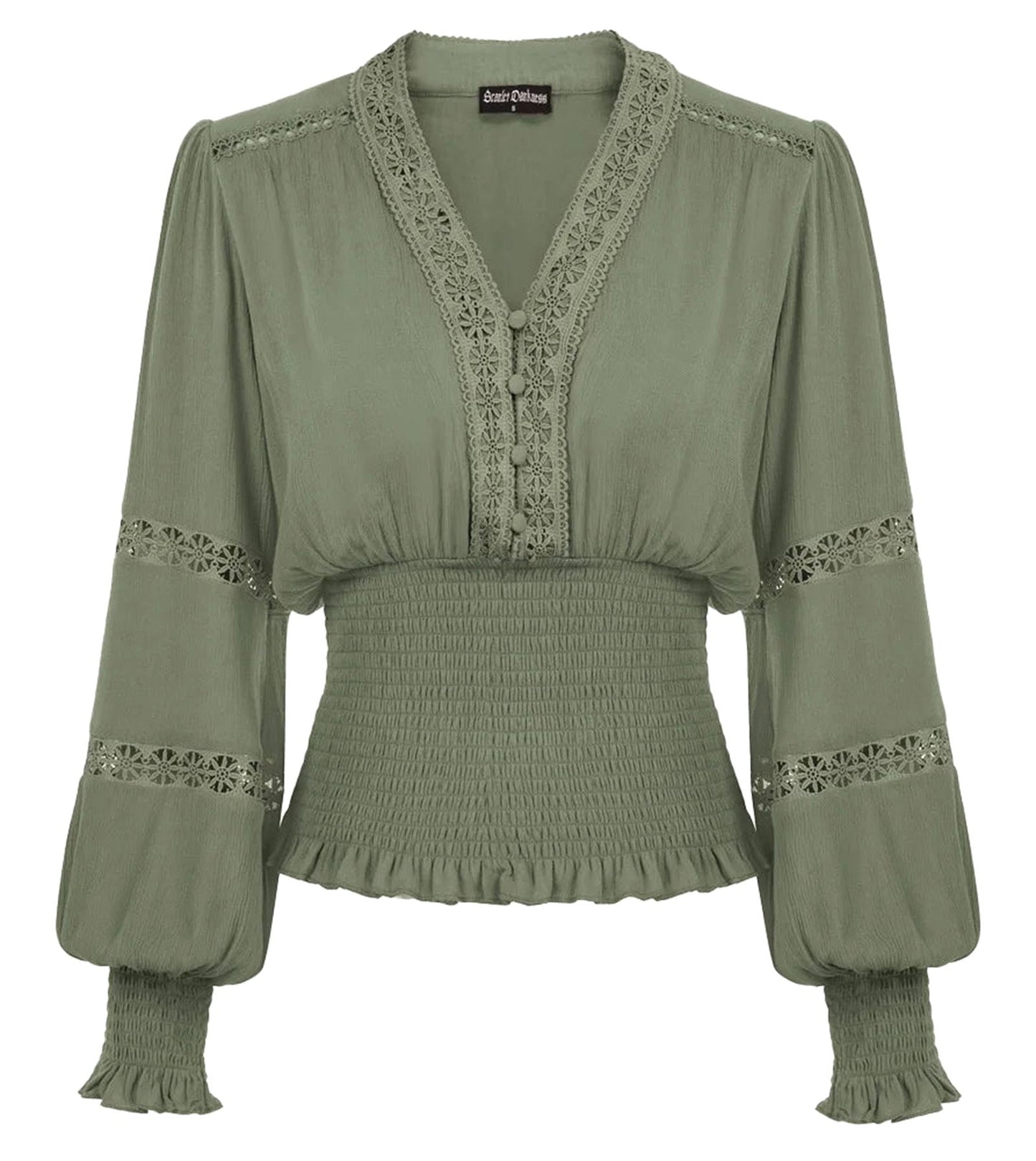 Vintage Renaissance Blouse For Women