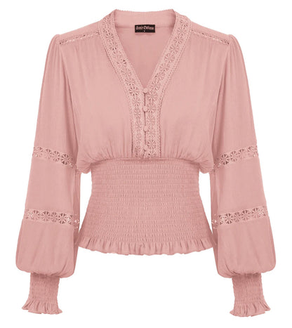 Vintage Renaissance Blouse For Women