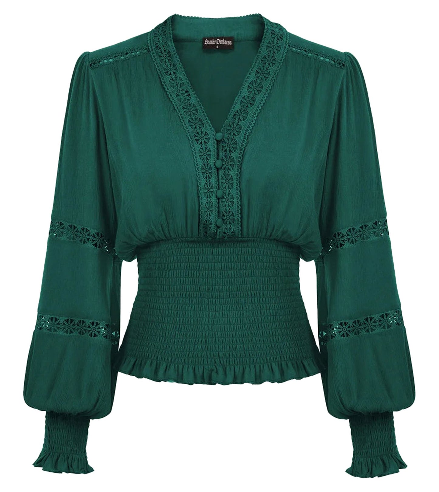 Vintage Renaissance Blouse For Women