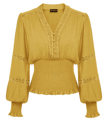 Vintage Renaissance Blouse For Women