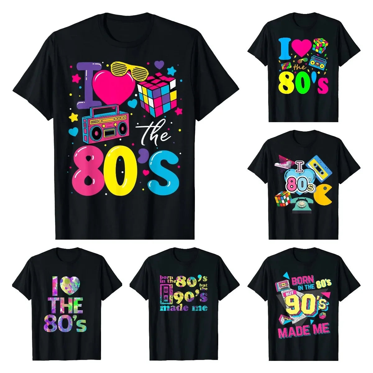 Vintage T Shirt - Retro 80s Graphic Tee