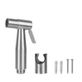 Bidet sprayer attachment in stainless steel, ideal for water flask stainless steel installation