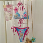 Women's Swimwear Bathing Suits with Cute Print