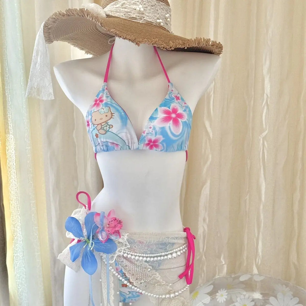 Women's Swimwear Bathing Suits with Cute Print