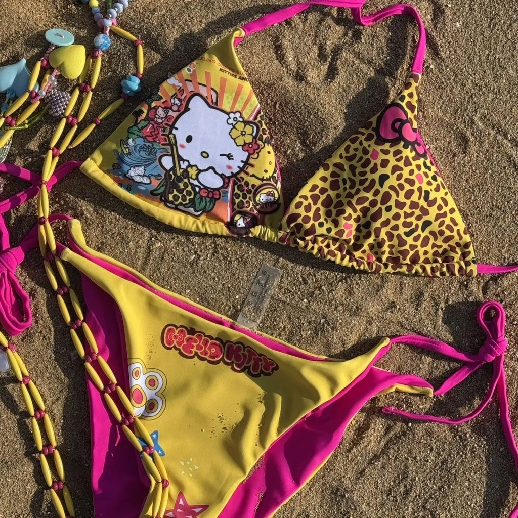 Women's Swimwear Bathing Suits with Cute Print