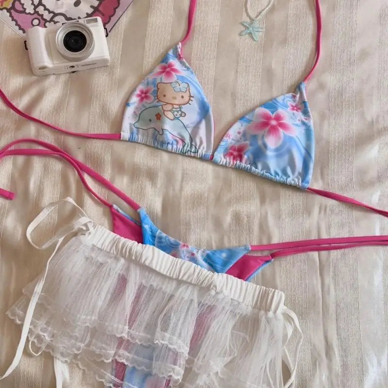Women's Swimwear Bathing Suits with Cute Print