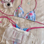 Women's Swimwear Bathing Suits with Cute Print