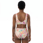 LuckeLadybug Women's Bikini in Floral Print, Perfect for Women's Beachwear Dresses