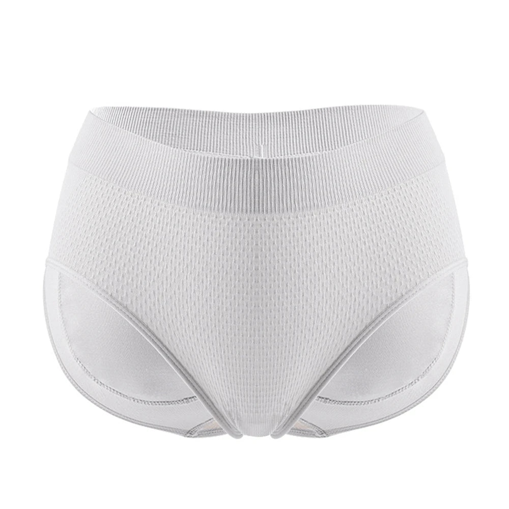 LuckeLadybug women's hip lifting panties in white fabric for comfortable everyday wear