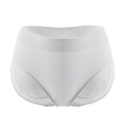 LuckeLadybug women's hip lifting panties in white fabric for comfortable everyday wear