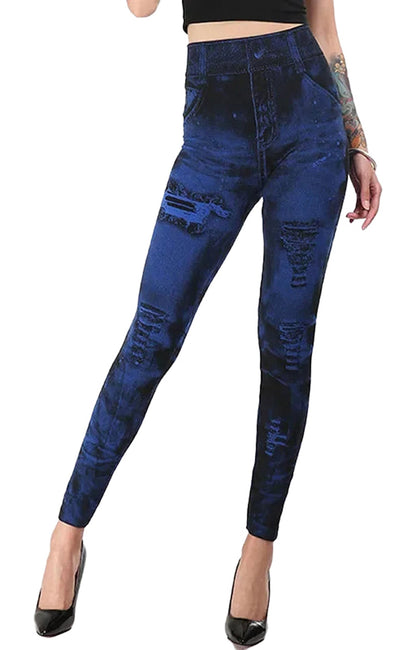 Womens Imitation Jeans Leggings Collection