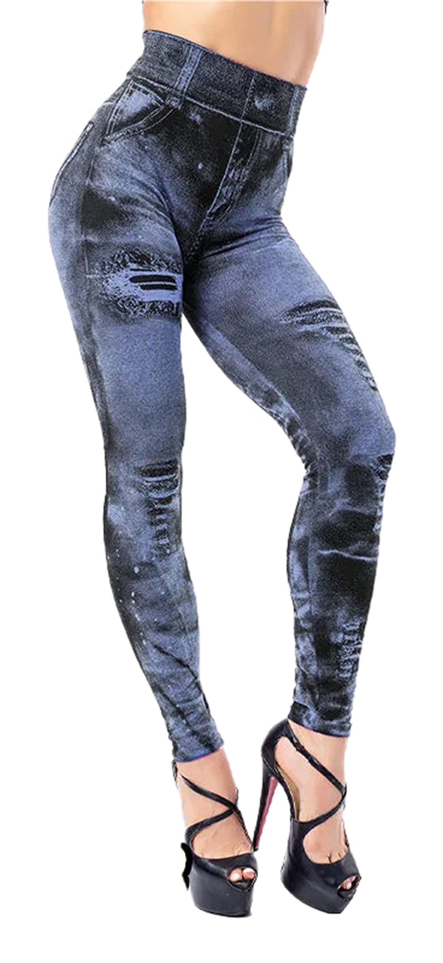 Womens Imitation Jeans Leggings Collection