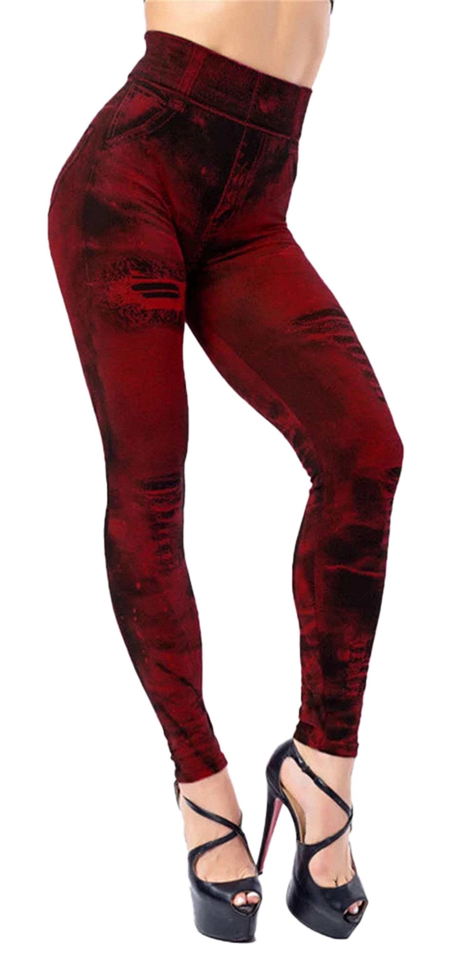Womens Imitation Jeans Leggings Collection
