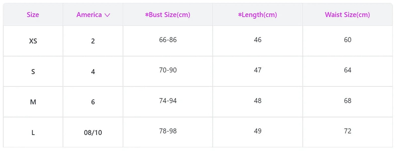 LuckeLadybug LLC womens lace corset top stylish design with size chart for the perfect fit