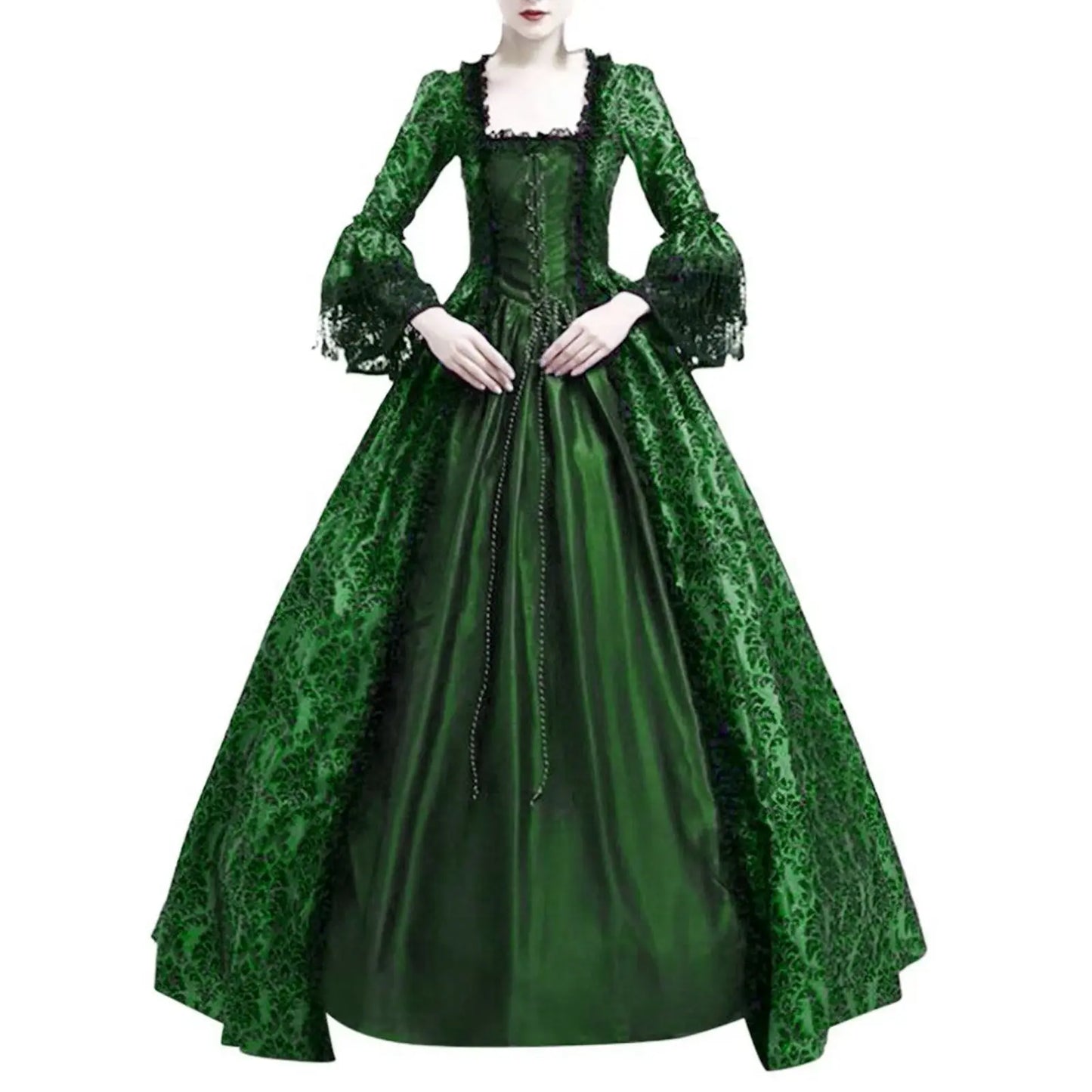 Womens Medieval Cosplay Dress Corset Style