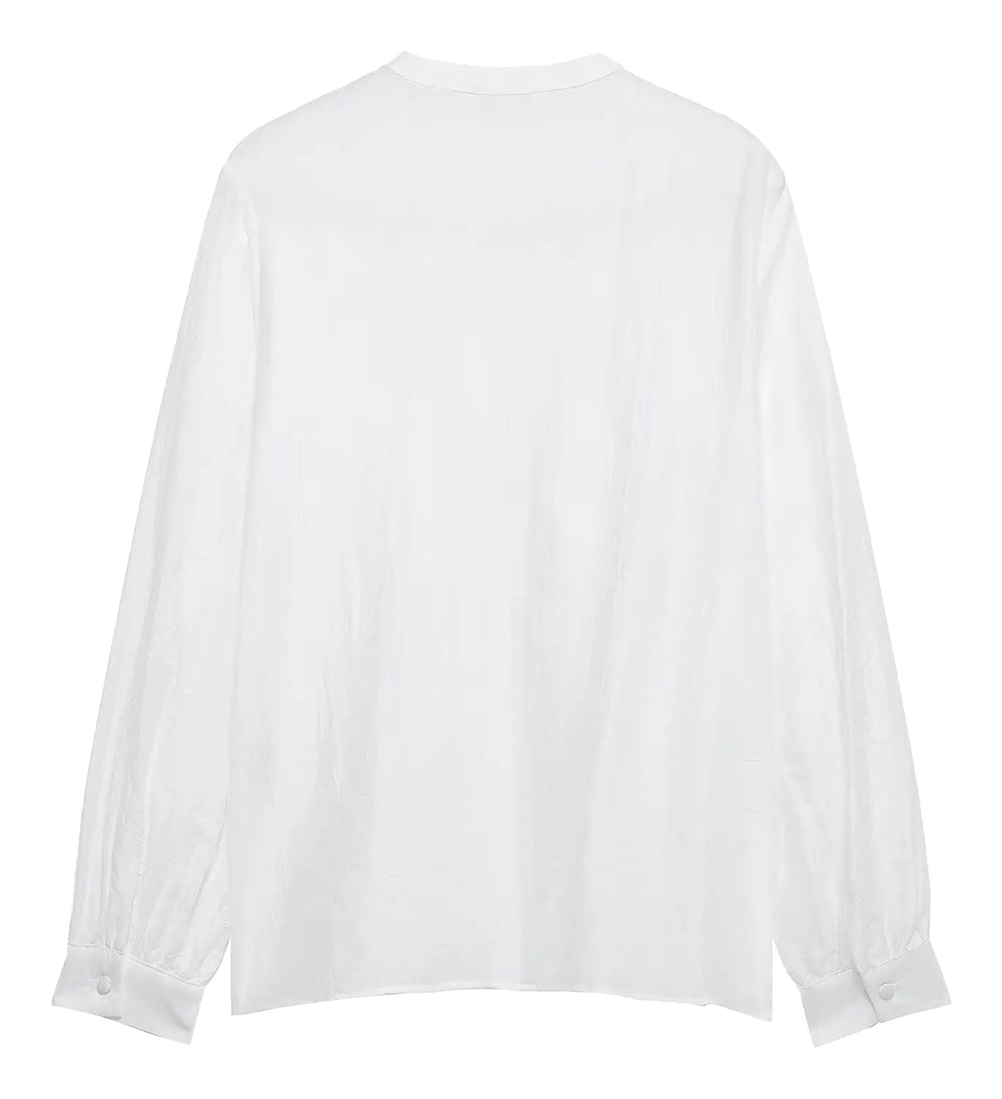 Womens Ruffle Blouse Long Sleeve