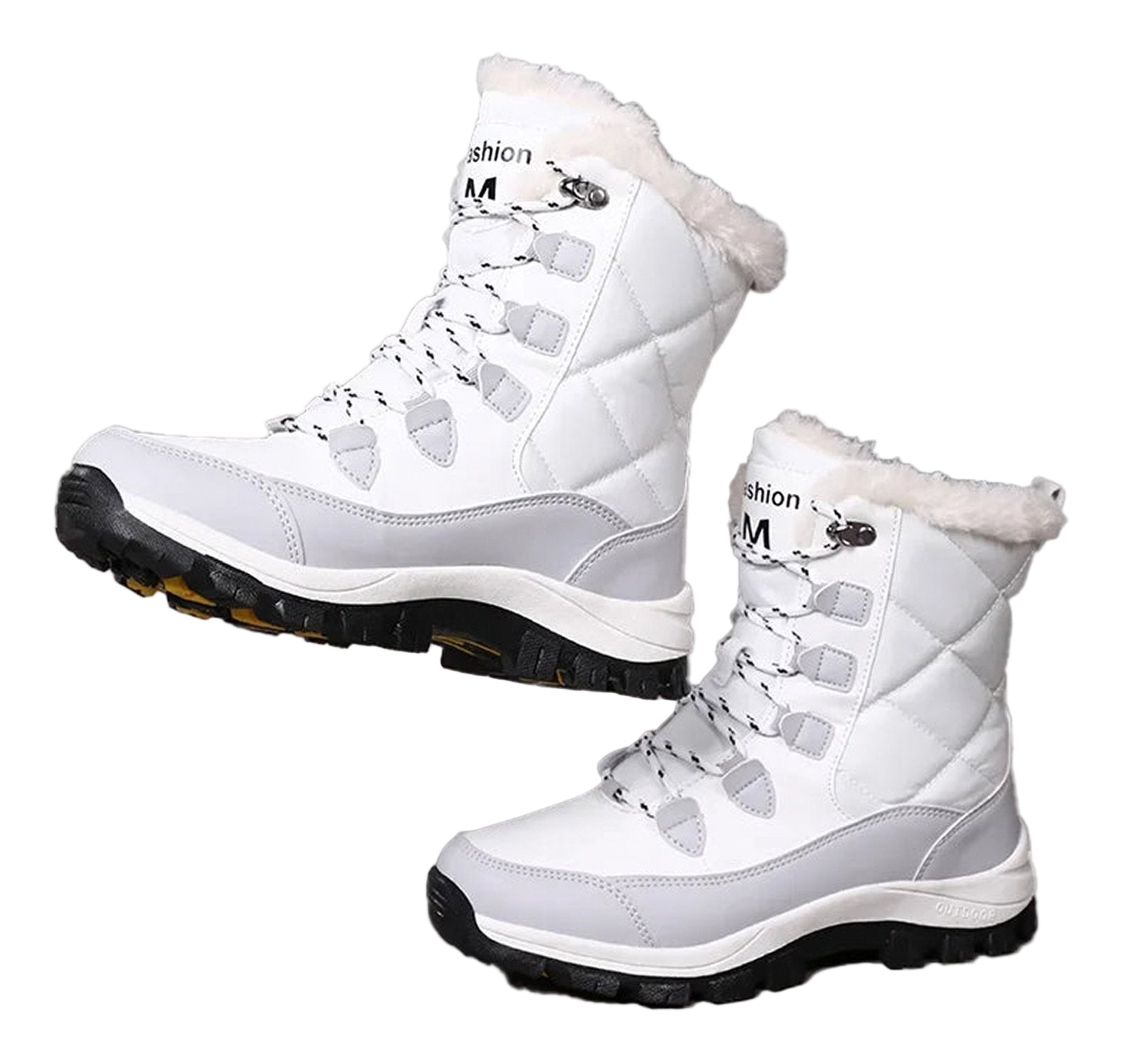 LuckeLadybug women's waterproof snow boots with warm lining and durable sole for winter adventures