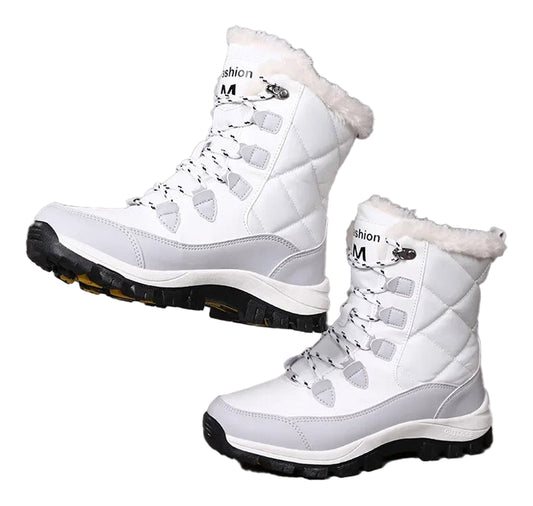 LuckeLadybug women's waterproof snow boots with warm lining and durable sole for winter adventures