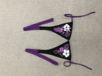 Y2K Bikini with Floral Design