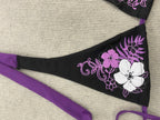 Y2K Bikini with Floral Design