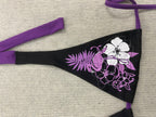 Y2K Bikini with Floral Design