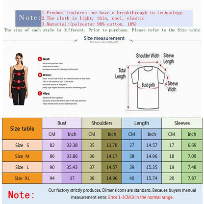 LuckeLadybug LLC Y2K crop top for women in various sizes with measurements for perfect fit