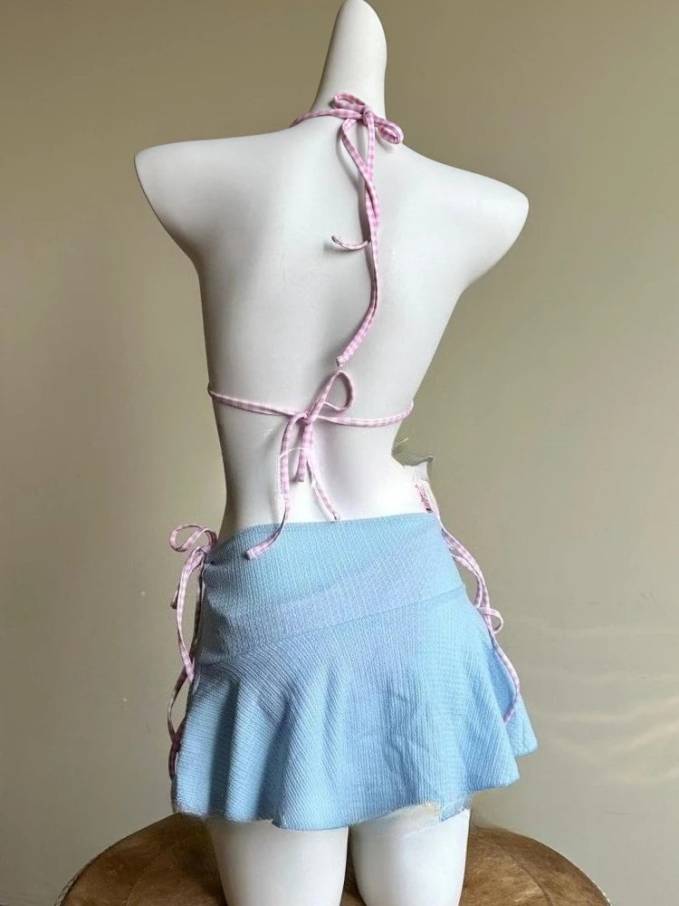 Y2K Fashion Beach Skirt for Summer Fun