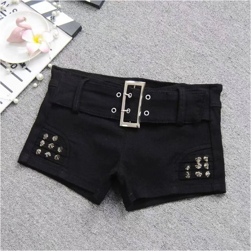 Y2k Low Rise Jean Shorts For Trendy Style