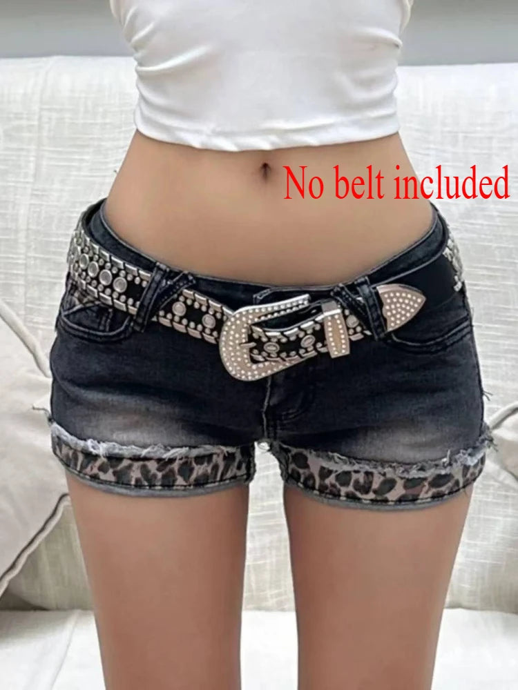 Y2k Low Rise Jean Shorts For Trendy Style